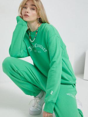 Juicy Couture felső , női, nyomott mintás - Zöld