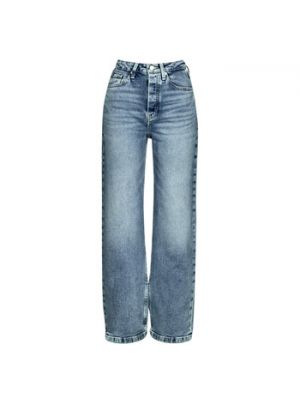 Proste jeansy relaxed fit Tommy Hilfiger niebieskie