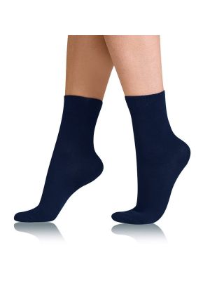 Bavlnené ponožky Bellinda modrá