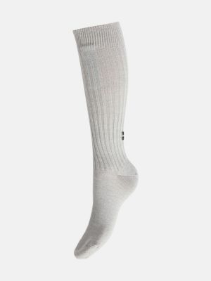 Vlněné ponožky Miu Miu šedé