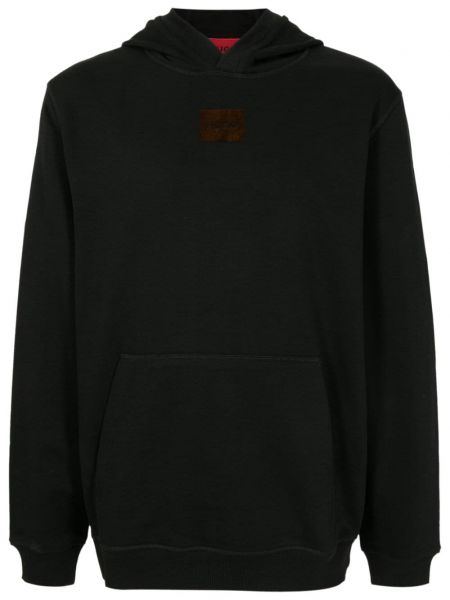 Medvilninis džemperis su gobtuvu Hugo juoda