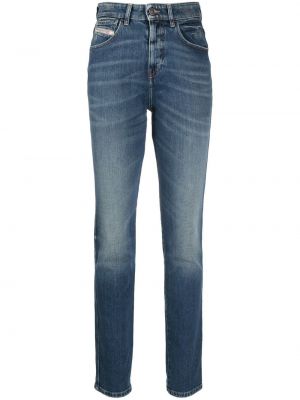 Slank skinny jeans Diesel blå