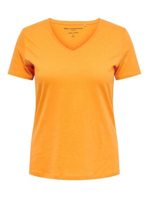 T-shirt Only Carmakoma arancione
