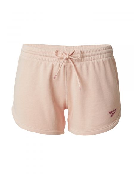 Pantaloni scurți slim fit sport Reebok roz