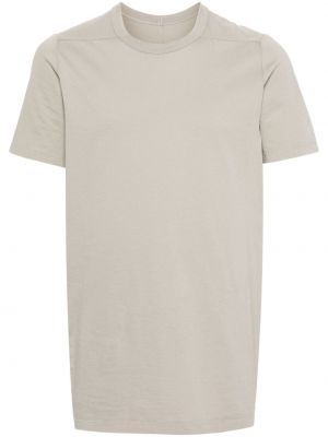 Bavlněné tričko Rick Owens šedé