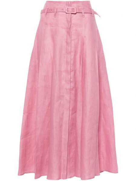 Trapez suknja Gabriela Hearst ružičasta