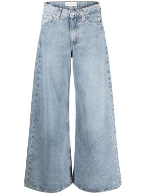 Jeans baggy Calvin Klein blu