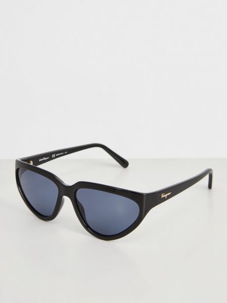 Okulary przeciwsłoneczne Ferragamo brązowe