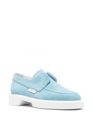 Slip-on nahast loafer-kingad Le Silla sinine