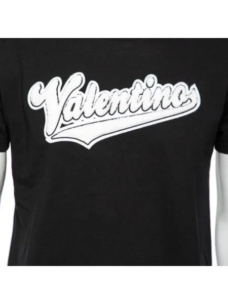 Top Valentino Vintage negro