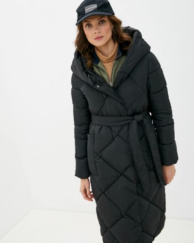 Утепленная куртка Liana, черная