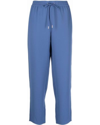 Pantalones de chándal con cordones Theory azul