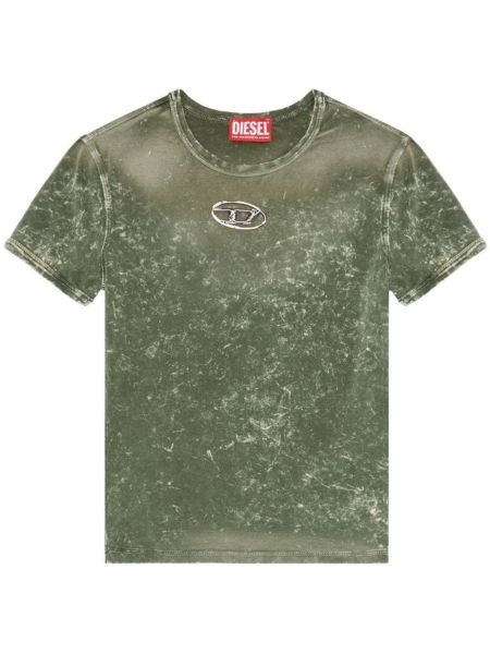 T-shirt Diesel grøn