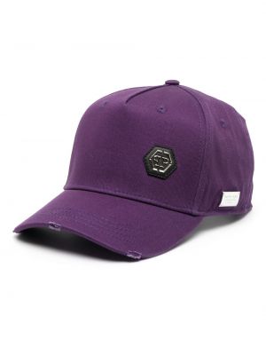 Șapcă Philipp Plein violet