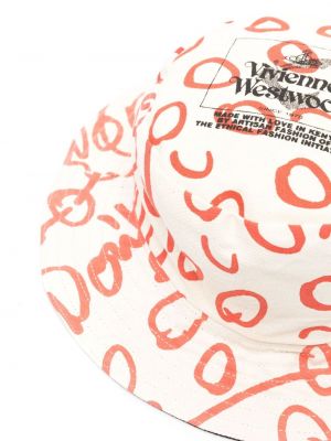 Beidseitig tragbare mütze mit print Vivienne Westwood