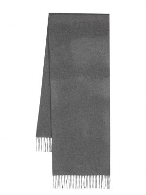 Sciarpa con frange Corneliani grigio