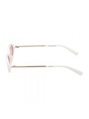 Okulary przeciwsłoneczne Guess białe
