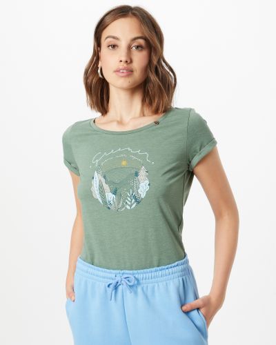 T-shirt à motif mélangé Ragwear vert