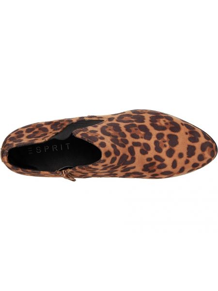 Леопардовые ботинки Esprit