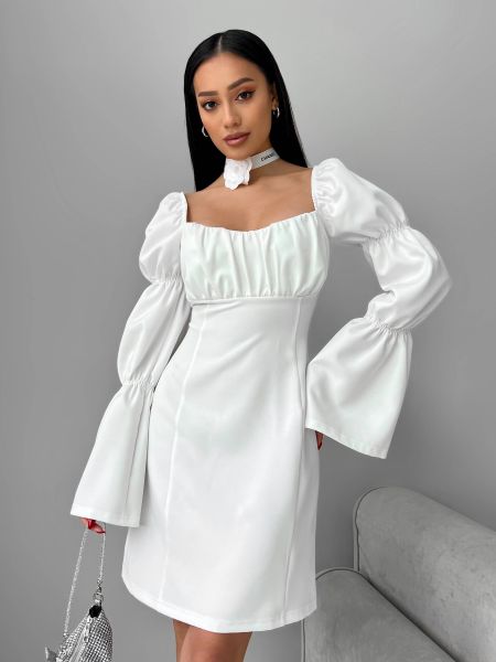 Платье мини Jadone Fashion белое