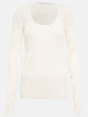 Jersey de lana de tela jersey Proenza Schouler blanco
