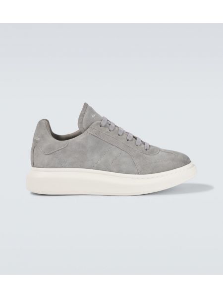 Oversized ruskinds sneakers med plateau Alexander Mcqueen grå