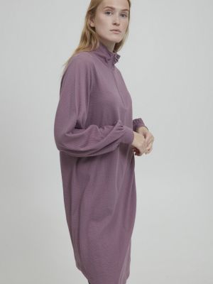 Вязаное платье b.young, фиолетовый