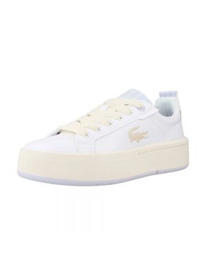 Sneakersy casual Lacoste białe