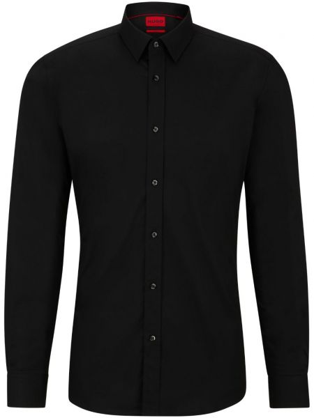 Marškiniai slim fit Hugo juoda