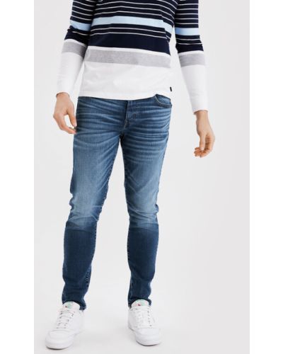 Straight leg jeans American Eagle blu