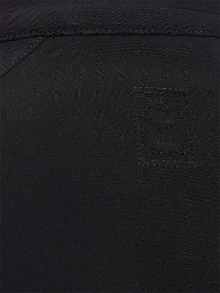 Bomber bunda z nylonu Ferragamo černý