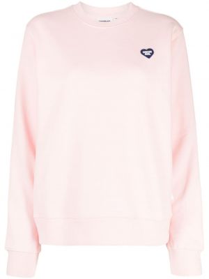 Bluza bawełniana :chocoolate różowa