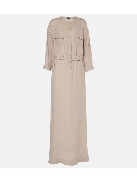 Stripete dress Tom Ford beige