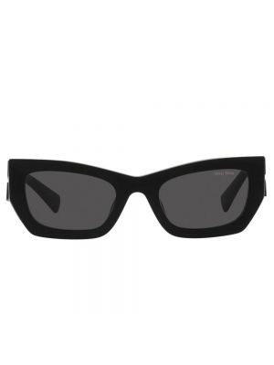 Gafas de sol con apliques Miu Miu negro