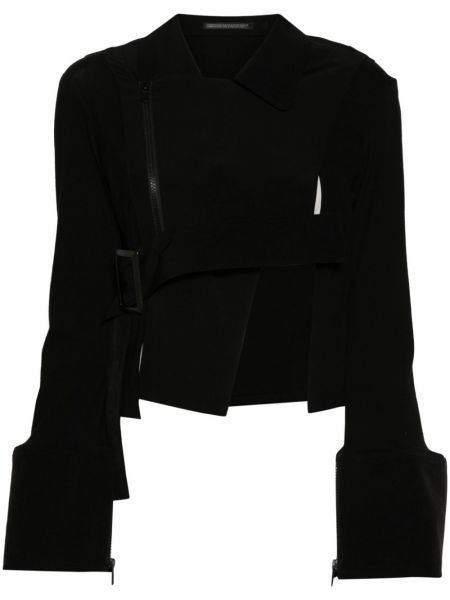 Asimetrična jakna Yohji Yamamoto crna