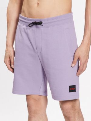 Pantaloni sport Hugo violet