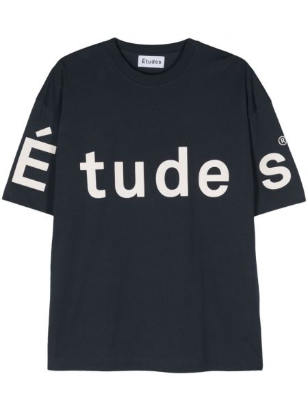 T-krekls Etudes zils