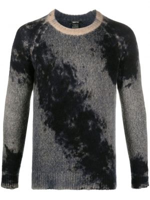 Пуловер с абстрактен десен с кръгло деколте Avant Toi