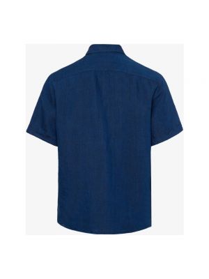 Camisa manga corta Brax azul