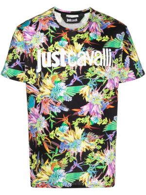 T-shirt Just Cavalli svart