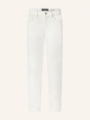 Bavlněné skinny džíny Marc O'polo bílé