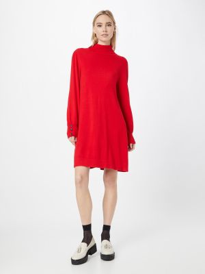 Pletené pletené šaty Wallis červená