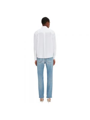 Blusa manga larga Victoria Beckham blanco