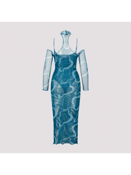 Mini vestido Julfer azul
