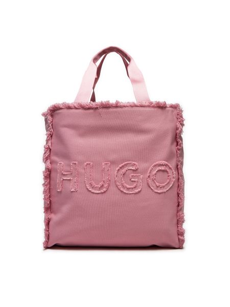 Shopperka Hugo różowa
