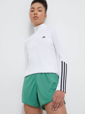 Bluza z nadrukiem Adidas Performance biała