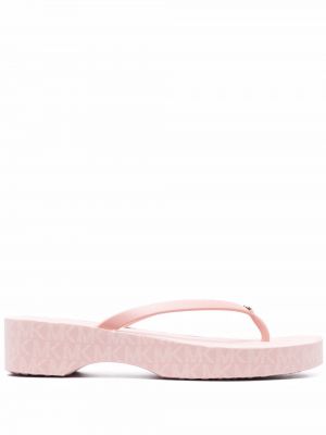 Trykt flip-flops Michael Michael Kors rosa