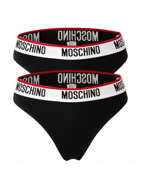 Бикини Moschino Underwear черные