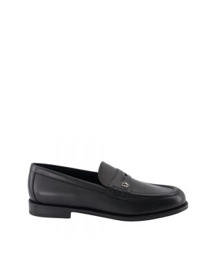 Czarne loafers Dior