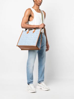 Shopper handtasche mit print Versace